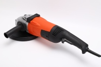 Meuleuse d'angle industrielle haute puissance 230 mm (9 pouces) robuste avec interrupteur à gâchette pour la découpe de métaux, le polissage et le meulage du béton, idéale pour le bricolage