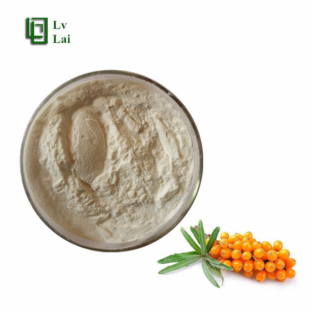 Sea Buckthorn Peptide 99% Small Molecule Sea Buckthorn Peptide 500Da High Content and High Purity Food Grade