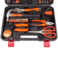 Kit d'outils professionnels pour la maison, ensemble de maintenance domestique, clé à douille, marteau, scie, tournevis de réparation de montres, pinces, bricolage