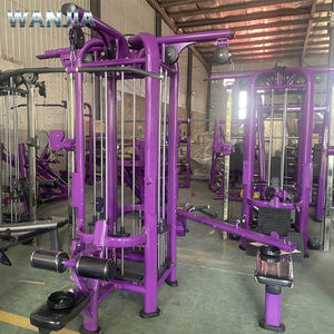 Yeni tasarım ticari spor salonu Jungle 8 istasyonu satılık çok Fitness ekipmanları fonksiyonel eğitim makinesi - Product Image 4