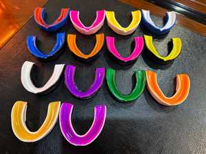 Protège-dents de style dentaire personnalisés, nouveau modèle, prix de gros, fabrication sur mesure pour adultes, protège-dents de boxe - Product Image 4