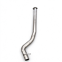 Silencieux en acier inoxydable pour l'arrière du Subaru Impreza WRX 2.5T, système d'échappement haute performance, soupape électronique à distance, 1,5 mm
