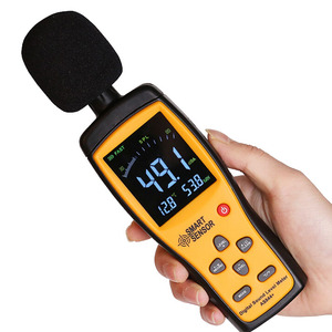 Cảm biến thông minh as844 + Kỹ thuật số LCD âm thanh mức độ Meter noisemeter 30-130dB tiếng ồn khối lượng Decibel giám sát Tester cụ - Product Image 4