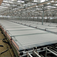 Lits de semis d'équipement de système de marée hydroponique pour la plantation d'horticulture de serre de pépinière et la pompe d'irrigation comme composant de base