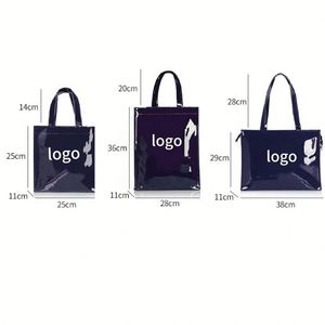 Bolso de Mano de PVC para el Verano, Bolso Bento Ecológico, de Gran Capacidad, Impermeable, Bolso de Hombro Grande, Bolso Cruzado para Mujer - Product Image 4