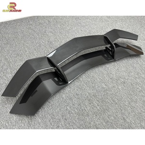 สปอยเลอร์หลังคาร์บอนไฟเบอร์แบบแห้งสไตล์ Vorstein สำหรับรถยนต์แลมโบกินี อาเวนทาดอร์ LP700 ปี 2011-2015 ชุดแต่งคาร์บอนปีกหลัง - Product Image 2