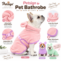 Peignoir pour chien en microfibre 300 GSM, polaire corail, séchage rapide, serviette de bain pour animaux de compagnie, fabrication OEM, vente en gros
