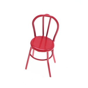 Chaise miniature en fer sculptée à la main, style artisanal, accessoires en métal pour poupées <span class=keywords><strong>BJD</strong></span>, échelle 1:12, accessoires de maison de poupée - Product Image 6