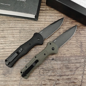 Cuchillo de Bolsillo para Exteriores BM-9070, 3.74 Pulgadas, Acero D2 de Alta Dureza, Cuchillo de Camping con Mango de Nailon Antideslizante, Cuchillo de Caza Portátil - Product Image 5