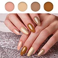 Kit de vernis à ongles gel couleur personnalisée, application facile en une étape, séchage UV/LED, 24 teintes, 5 ml, longue tenue 2-3 semaines, brillance intense, pour débutants