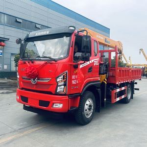Camion de fret léger Dongfeng 4X2 avec grue montée, grue télescopique de 7 tonnes à vendre - Product Image 2