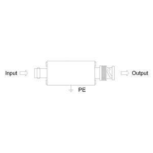 واقي فيديو الأعلى مبيعاً من شركة BNC لكاميرات الفيديو CCTV حماية من الضوء - Product Image 6