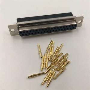 Connecteur femelle D-SUB 17W5 haute puissance à souder, connecteur 17W5 pour câble, connecteur 17W5 haute intensité - Product Image 1