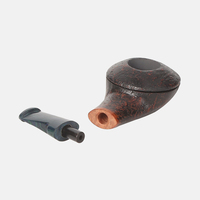 Futeng fait à la main en bois joli modèle tabac tuyau de luxe haute qualité 3mm conduit bruyère bois fumer tuyaux accessoires pour fumer