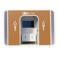 Vente directe usine Marque JiaXin Garantie 1 an Toilettes mobiles écologiques avec plaque gravée pour usage extérieur en parcs paysagers