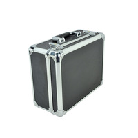 Boîte à outils portable étanche OEM/ODM personnalisée en aluminium et ABS avec coins métalliques robustes, doublure en mousse découpée légère