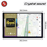 Radio para Auto con Pantalla de 11.5 Pulgadas y Resolución 2K, Serie Crystal Sound 850, 16+512GB, Android 14, Reproductor de Audio para Auto, Carplay, Modelos Universales, DSP