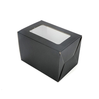 Cajas de Cartón Corrugado con Logotipo Personalizado, Hechas con Materiales Reciclados Ecológicos, Cajas de Embalaje Pequeñas y Ligeras con Ventana Transparente