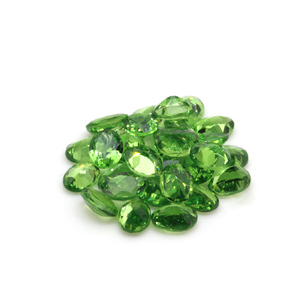 אבן חן ירוק גרנט טבעי zambia <span class=keywords><strong>garnet</strong></span> מחירים גרנט ירוק לכל קאט מכונת חיתוך סגלגל - Product Image 2