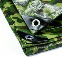 Bâche imperméable en PE, bâche imperméable robuste, bâche camouflage