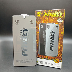 Protection d'écran en verre trempé anti-espion 9H ESD pour Huawei <span class=keywords><strong>Nova9</strong></span> SE, Realme A60 A58 C75 C67 C65, Redmi Note 12 - Product Image 3