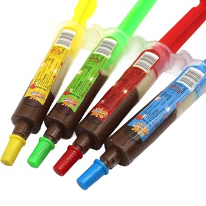 Vente en gros de jouets en forme de seringue pour enfants, en <span class=keywords><strong>chocolat</strong></span> au lait <span class=keywords><strong>blanc</strong></span> amusant, en forme de pistolet à liquide - Product Image 5