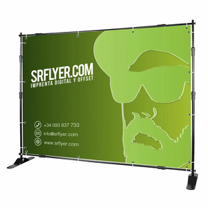 Espositore per Fiere con <span class=keywords><strong>Banner</strong></span> Fotografico Step and Repeat, Supporto per Fondale Regolabile e <span class=keywords><strong>Telescopico</strong></span> - Product Image 6