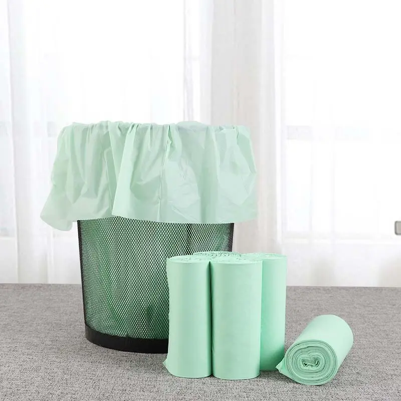 Manufacture custom Biodegradable Garbage Bags compostable Disposable trash garbage plastic Bags