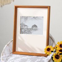 Marcos de Fotos de Madera MDF con Precio de Fábrica al por Mayor, 12 Colores, Tamaños Personalizados 5x7, 6x8, 8x10, 11x14, 16x20, 12x16 Pulgadas, A3, A4, A5