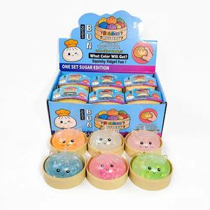 Caja de 12 unidades de juguetes blandos de pectina con purpurina de unicornio, juguete sensorial antiestrés para apretar, caja misteriosa sorpresa - Product Image 1