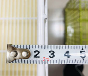 Çıkarılabilir plastik tepsi demir çerçeve içeren Snap düğmesi kapatma istiflenebilir kapalı/açık koşu kulübesi ile nefes köpek kafesi - Product Image 6