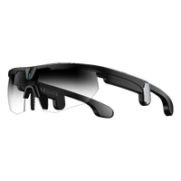 Gafas Deportivas Inteligentes W640 con Cámara de 8MP, Video 1200P, Estabilización EIS, Transferencia WiFi, Llamadas, Asistente de Voz IA, IP66