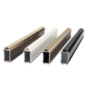 Aluminum Wardrobe <strong>Clothes</strong> <strong>Hanging</strong> Tube Rail <strong>Railing</strong> Furniture Cloakroom Fittings - Product Image 6