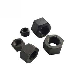 Écrous hexagonaux en nylon noir M2 M3 M4 M5 M6 M8 M10 M12 M14 M16 M20 M24 à filetage grossier - Product Image 3
