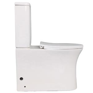 <span class=keywords><strong>WC</strong></span> à chasse d'eau allongé de haute qualité, sanitaire, salle de bain, <span class=keywords><strong>WC</strong></span>, commode, <span class=keywords><strong>WC</strong></span> en céramique à poser au sol, deux pièces - Product Image 3