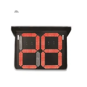 800*600mm Countdown timer led traffic light red Plastic