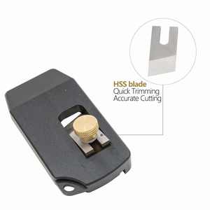 Kantenfräser aus Aluminiumlegierung Handhobel Messer zum Trimmen Kantenversiegelung PVC-Bindungsstreifen Kantenbandmaschine Holzbearbeitungswerkzeuge - Product Image 2