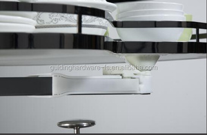 Accessori da cucina la nube contemporanea angolo cieco con cestini cieco nichel di colore-di chiusura molle - Product Image 2