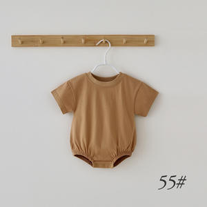 Ropa para Bebés Recién Nacidos, Niñas Pequeñas, Camiseta de Manga Corta Extra Grande de Algodón Orgánico, Pelele Tipo Burbuja para Bebé - Product Image 2