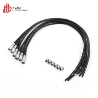 Penerbangan pemrosesan Plug YC8-2 inti soket konektor dengan 3 4 5 6 kabel Harness