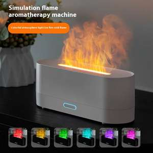 Humidificateur à flamme portable-Rechargeable, sans eau, arrêt automatique, décoratif sûr pour la maison - Product Image 6