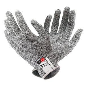 Gants de sécurité anti-coupure et anti-perforation niveau 5 en métal pour cuisine, boucherie, décorticage d'huîtres, manipulation du poisson et jardinage - Product Image 2
