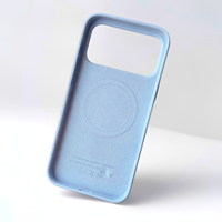 Coque magnétique en silicone liquide officielle Apple pour iPhone 18, 18 Pro, 18 Pro Max, compatible avec la charge sans fil magnétique, antichoc