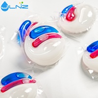 Lessives concentrées tout-en-un en capsules : dosettes de lavage écologiques jetables pour vêtements