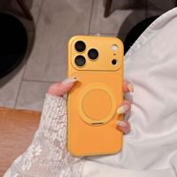Étui de protection d'écran 2-en-1 avec support rotatif pour iPhone 18 Pro Max / 17, coque rigide antichoc