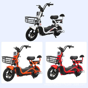 Bicicleta Eléctrica Urbana y de Carretera para Adultos, de 2 Plazas, 350W 500W 48V 15AH 16AH 20AH 24AH, para Compras y Desplazamientos - Product Image 4