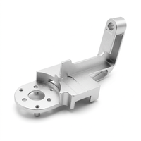 Support mécanique personnalisé en alliage d'aluminium pour drone, usiné CNC 5 axes, anodisé, avec dessins sur mesure