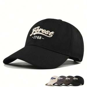 Low Moq Custom Dad Hat Nueva gorra de béisbol bordada personalizada Gorra de béisbol bordada de 6 paneles - Product Image 3