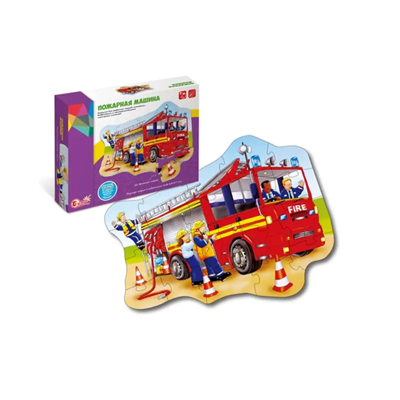 Factory wholesale Educational Non-regulation Shape Puzzle in Russian English language in stock welcome ODM OEM