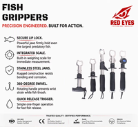 Échantillon Gratuit - Lumière Subaquatique Multicolore Clignotante pour Attirer les Poissons, en Acier Carbone, Garantie 3 Ans, Pêche Nocturne en Eau Douce et Salée